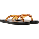 Ancient Greek Sandals Tan Saionara Jelly Flip-Flops