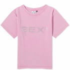 Carne Bollente Women's All You Want Is Cropped T-Shirt in Washed Pink