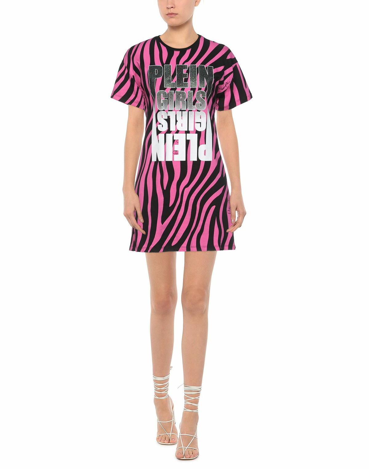 Philipp Plein Womens Mini dress Fuchsia
