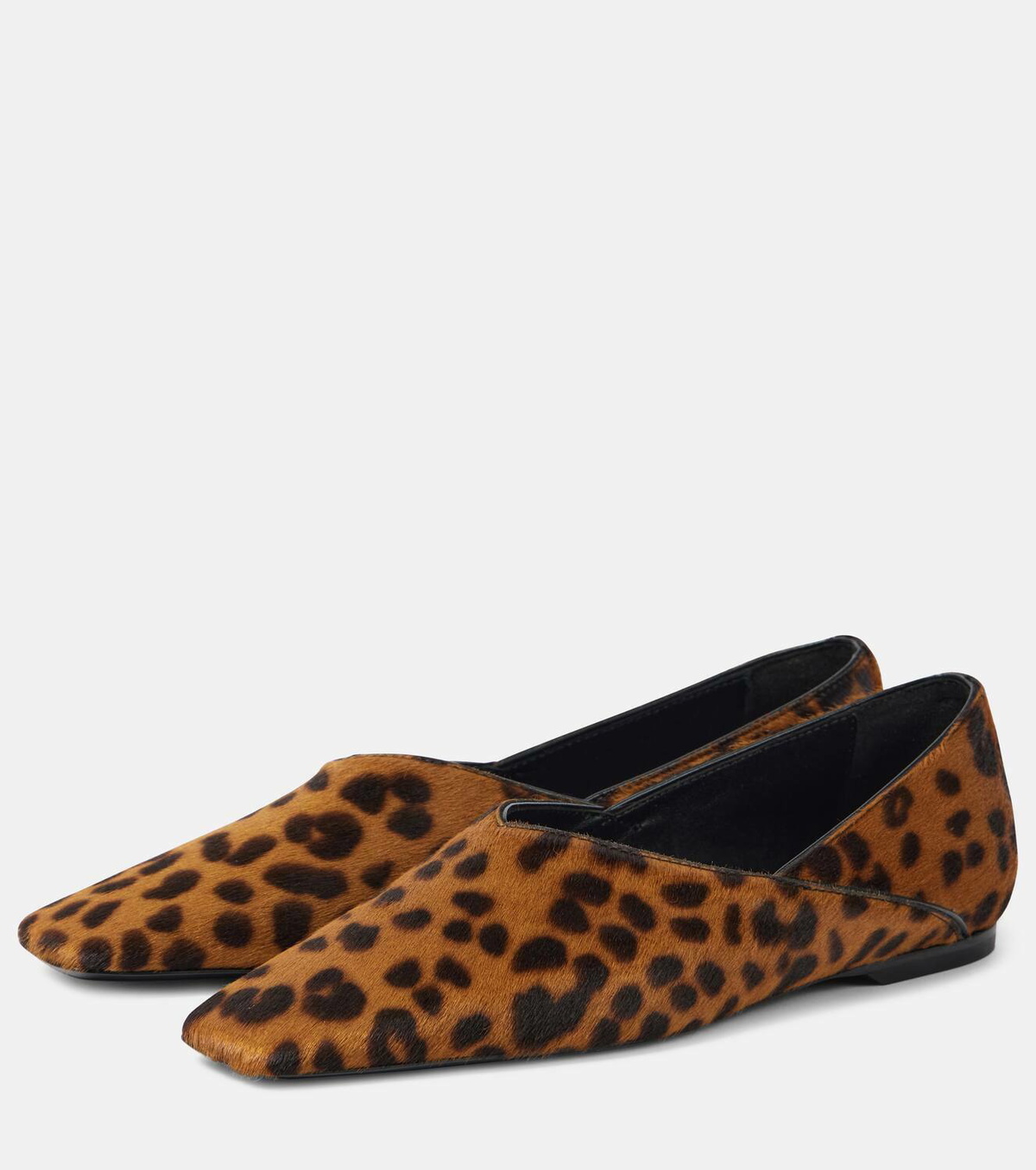 Toteme The Everyday leopard-print ballet flats