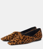 Toteme The Everyday leopard-print ballet flats