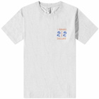 Reception Men's Two T-Shirt in Light Athletic Grey