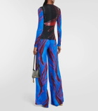 Louisa Ballou Printed jersey top