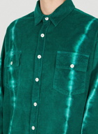Grid Overshirt in Dark Green