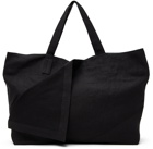 Yohji Yamamoto Black Peel Tote