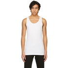 Calvin Klein Underwear Three-Pack White Cotton Classic Tank Tops