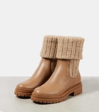 Gianvito Rossi Tenney leather Chelsea boots