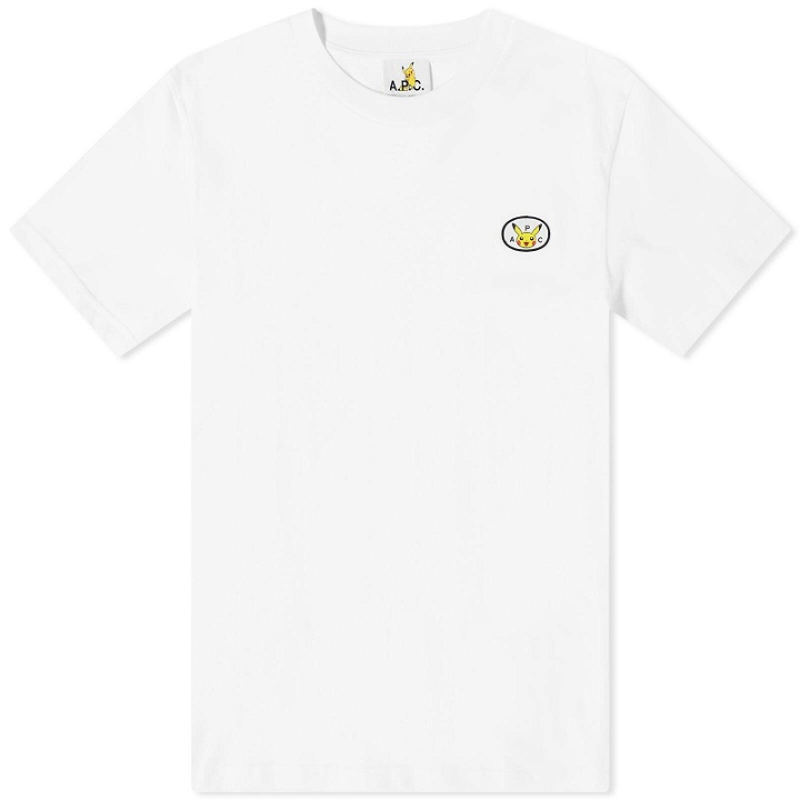Photo: A.P.C. x Pokémon Patch T-Shirt in White