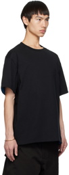 Bottega Veneta Black Double Layer T-Shirt