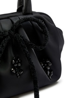 Simone Rocha Mini Embellished Gathered top Handle bag - Black - One Size