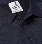 adidas Consortium - SPEZIAL Slim-Fit Knitted Polo Shirt - Storm blue