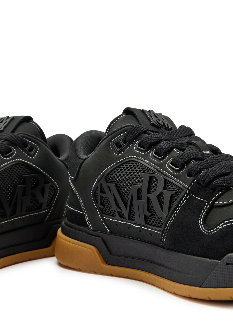 Amiri Classic Logo-appliquéd Suede Sneakers Black
