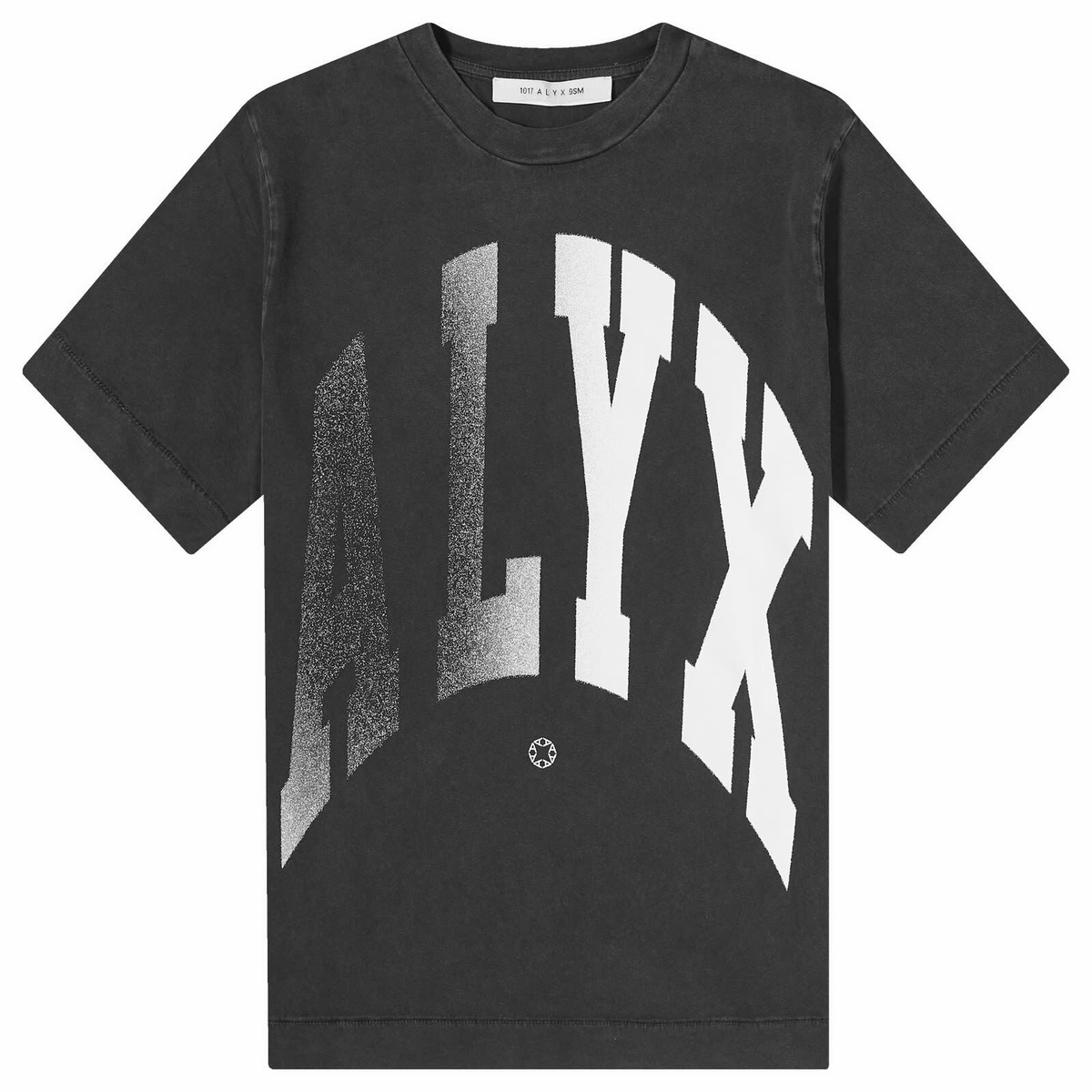 1017 ALYX 9SM Men's Alyx Logo Graphic T-Shirt in Washed Black 1017
