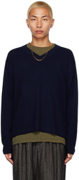 LISA YANG Navy 'The Henri' Sweater