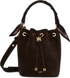 AMIRI Brown Micro MA Bucket Bag