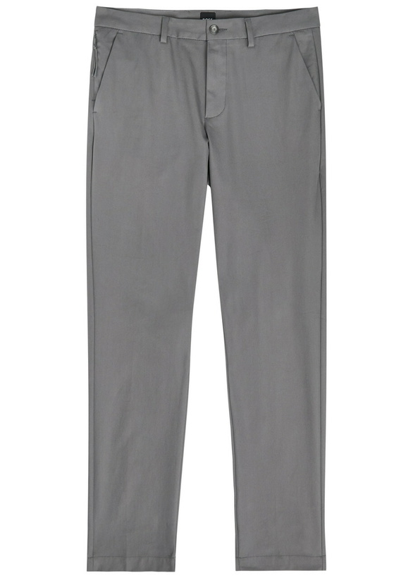Photo: Boss Kalton Slim-leg Trousers Grey