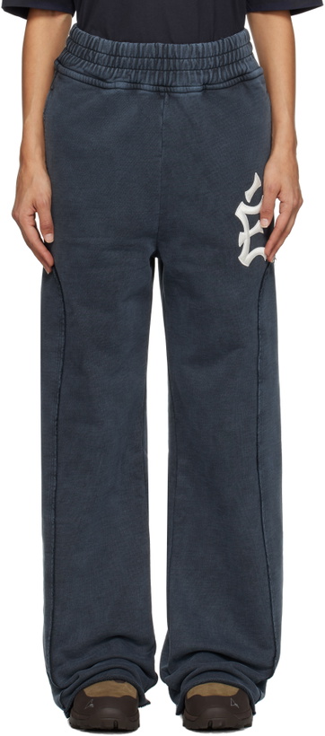 Photo: Études Navy 'The City' Loose Sweatpants