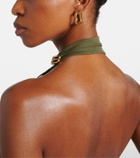 Balenciaga Eisa B hoop earrings