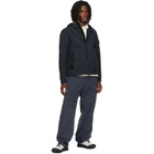 Stone Island Navy 4100001 Crinkle Reps NY Jacket