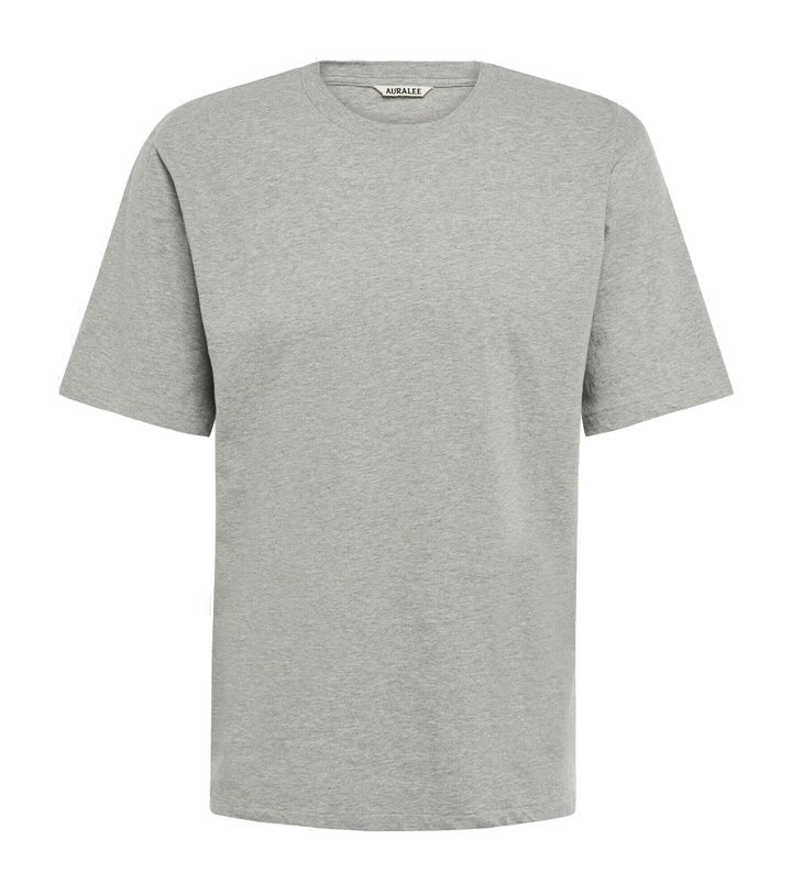 Photo: Auralee - Hard Twist cashmere blend T-shirt