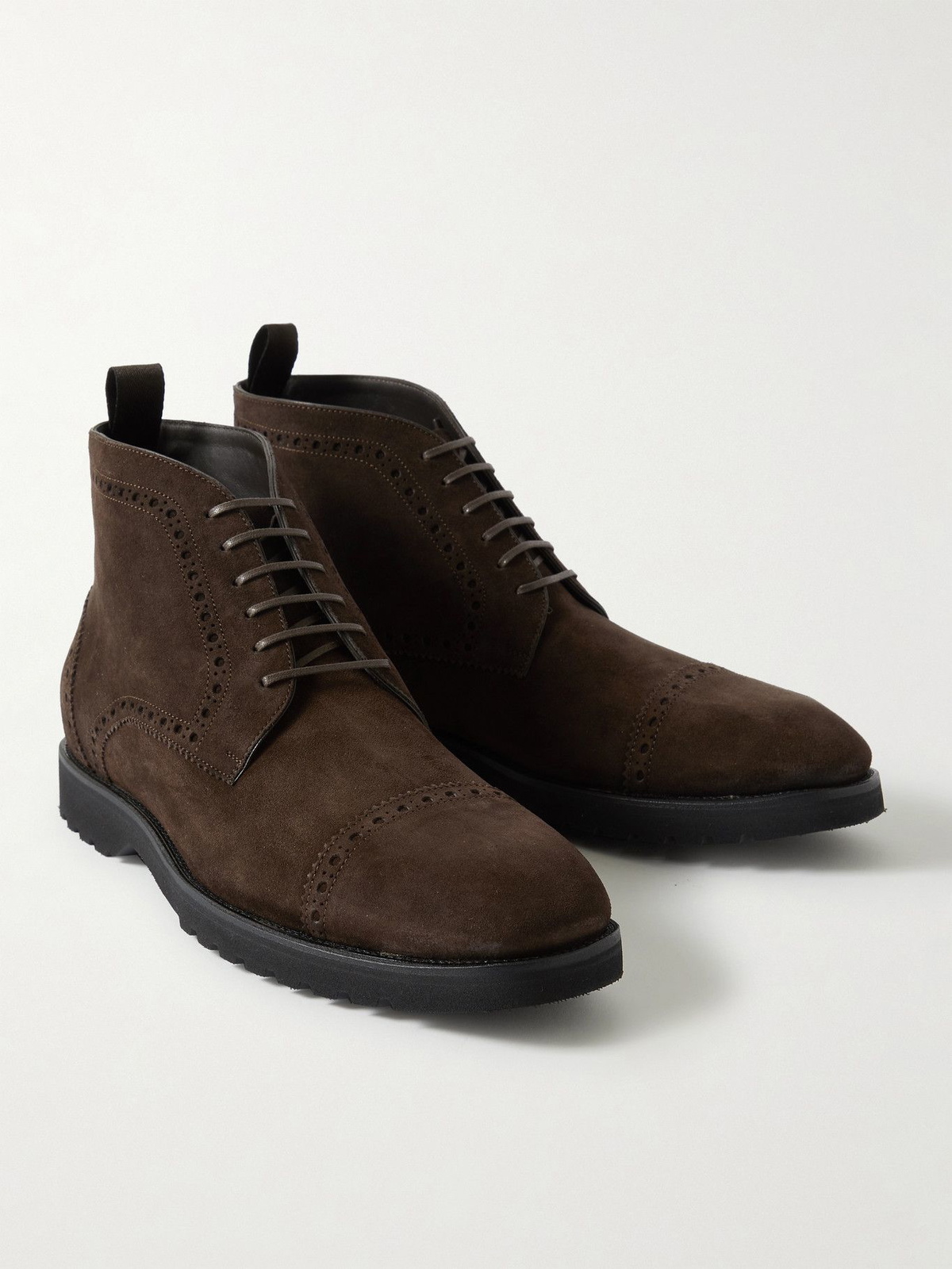 TOM FORD - Suede Chukka Boots - Brown TOM FORD