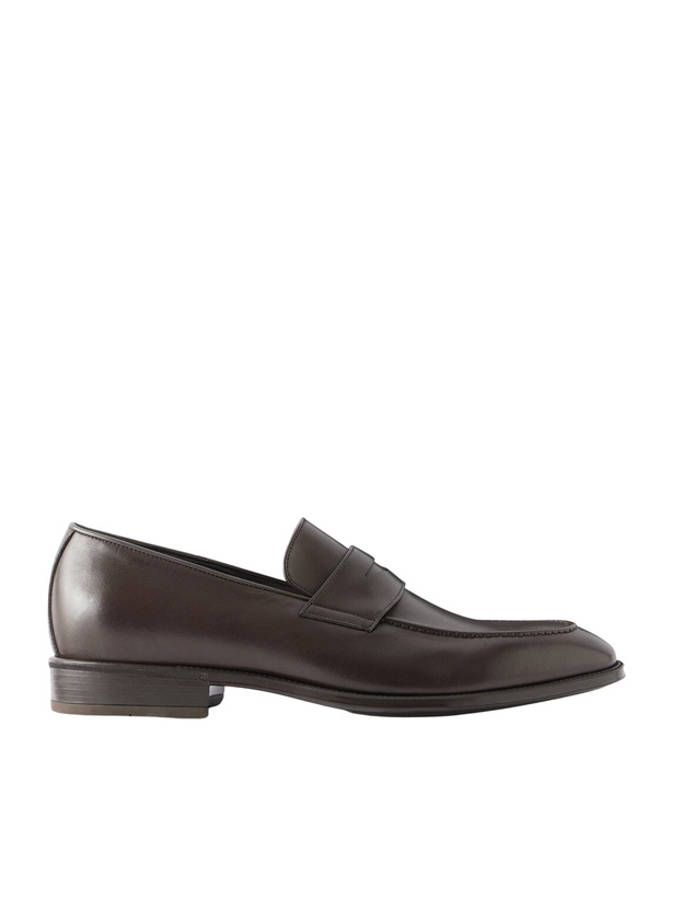 Photo: Canali - Leather Loafers - Brown