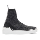 Givenchy Grey George V Sock Sneakers