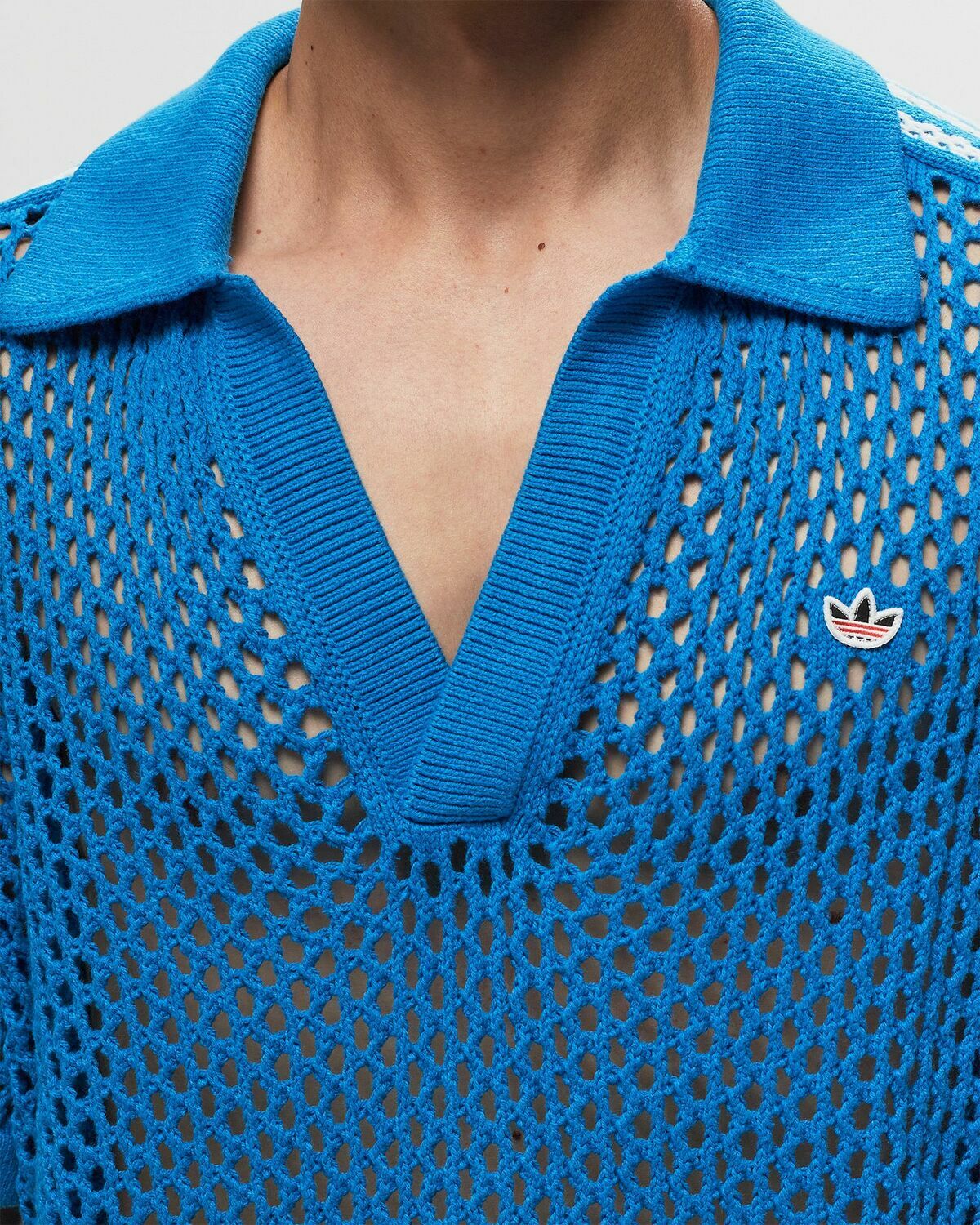 Adidas X Clot C Polo Blue Polos adidas