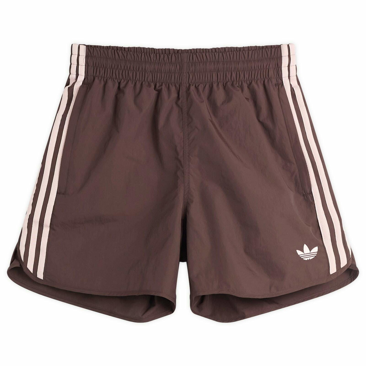 Adidas Men's Sprinter Shorts in Aurora Coffee/Sandy Pink
