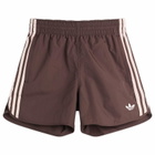 Adidas Men's Sprinter Shorts in Aurora Coffee/Sandy Pink