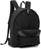 Jil Sander Black Zip Backpack