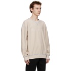 JW Anderson Off-White Inside-Out Contrast Sweatshirt