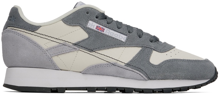 Photo: Reebok Classics Gray & Off-White Make It Yours Sneakers