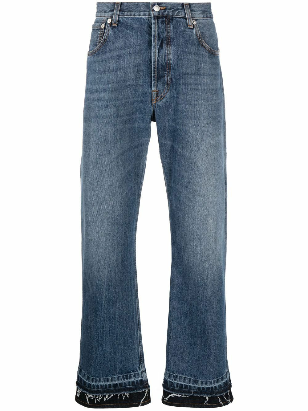 ALEXANDER MCQUEEN - Denim Cotton Jeans
