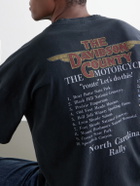 Remi Relief - Davidson County Printed Cotton-Jersey T-Shirt - Black