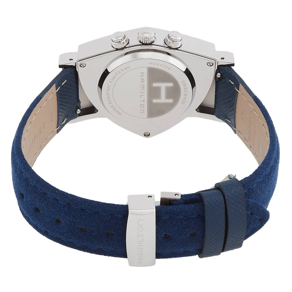 Hamilton Ventura Chronograph Quartz Blue Dial Watch H24432941