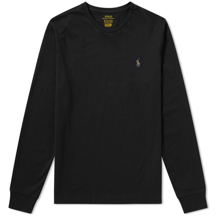 Photo: Polo Ralph Lauren Long Sleeve Custom Fit Tee