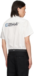 C2H4 White Appliqué Shirt