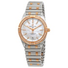 Breitling Chronomat Quartz Chronometer Diamond Mother of Pearl Dial Two-tone Ladies Watch U77310591A2U1
