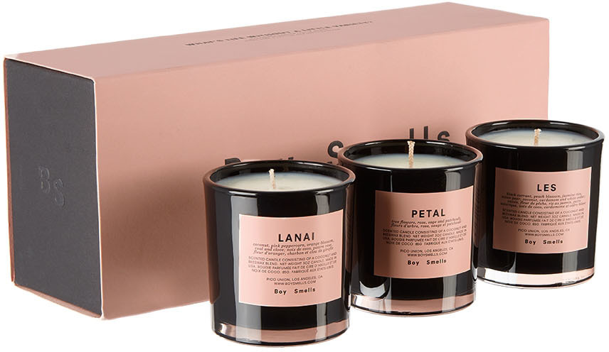 Boy Smells Les, Petal & Lanai Votive Candle Set