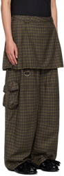 Collina Strada Gray Lawn Cargo Pants