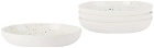 Jars Céramistes White Studio Pasta Plate Set
