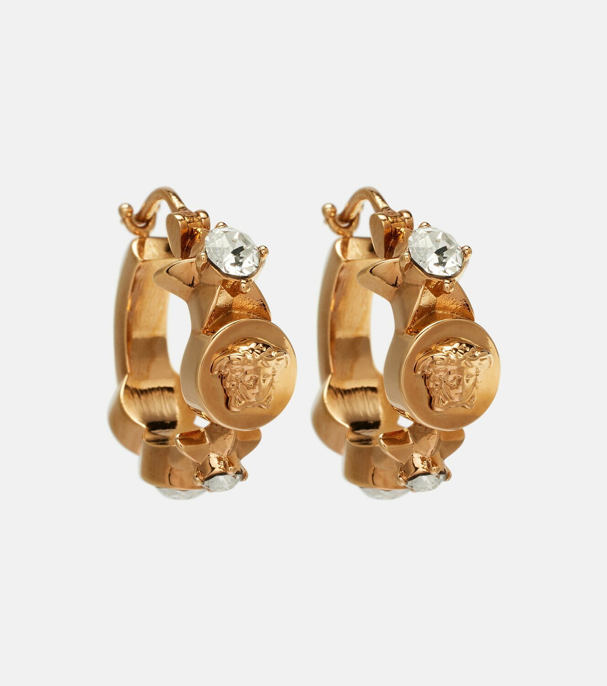 Versace Medusa Star hoop earrings