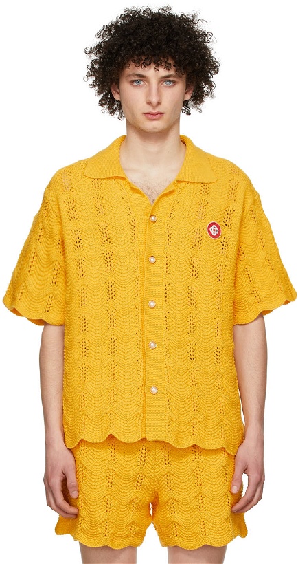 Photo: Casablanca Yellow Cotton Shirt