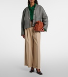 Loewe Flamenco Medium leather clutch