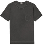 Massimo Alba - Panarea Garment-Dyed Cotton-Jersey T-Shirt - Men - Black