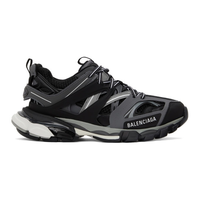 Photo: Balenciaga Black and Grey Track Sneakers