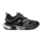 Balenciaga Black and Grey Track Sneakers