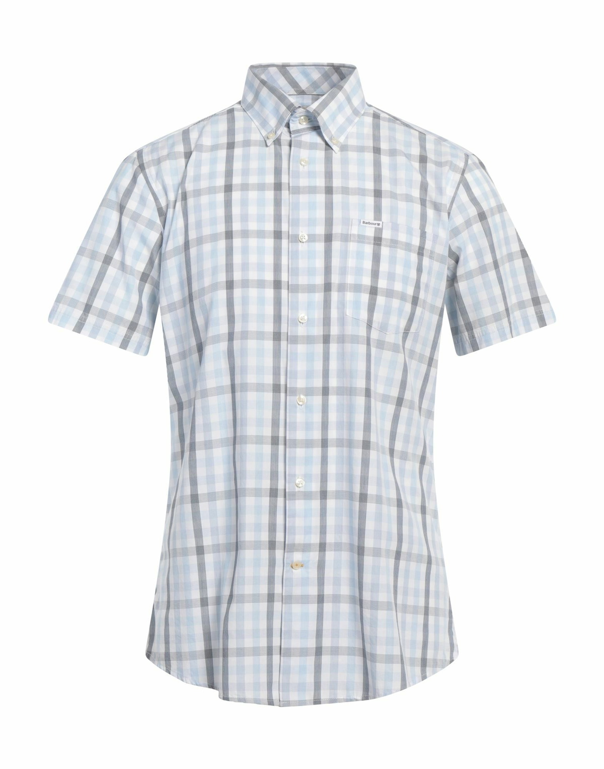 Barbour Mens Shirt Sky in Blue