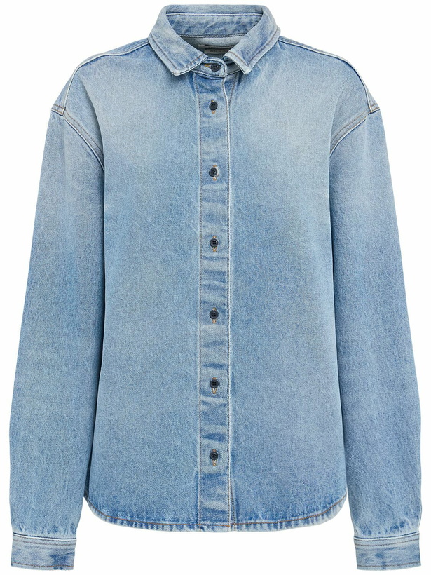 Photo: ANNAGRETA Luce Light Wash Denim Shirt